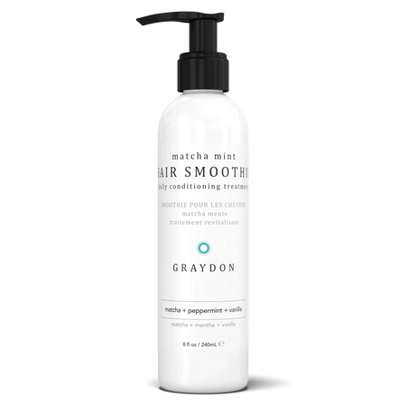 matcha mint hair smoothie