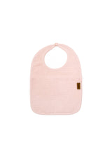 Baby girls pink bib