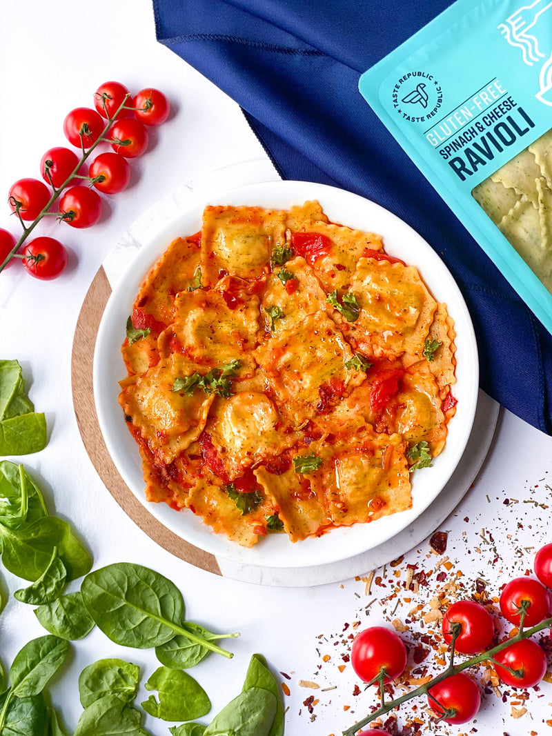 Fresh Gluten-Free Spinach & Cheese Ravioli (6-Pack)
