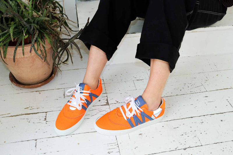 STARK Orange/Blue Phoenix Sneaker
