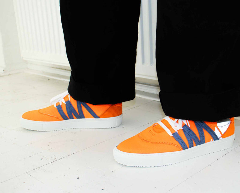STARK Orange/Blue Phoenix Sneaker