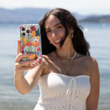 Powder Blue Mediterranean Summers iPhone 14 Pro Case