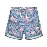Boys swim shorts Aderi - Teal Garden of Eden
