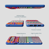 Electric Blue Tangerine Mix Google Pixel 6a Case