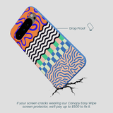 Electric Blue Tangerine Mix Google Pixel 9 Pro XL Case