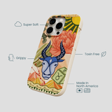 Seashell Taurus Bull iPhone 15 Pro Case