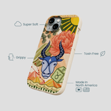 Seashell Taurus Bull iPhone 15 Case