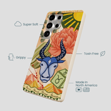 Seashell Taurus Bull Samsung Galaxy S25 Ultra Case