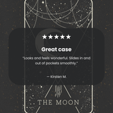 Black The Moon iPhone 13 Case