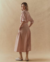 Skirt The Field Skir Field Skirt Heirloom-Pink