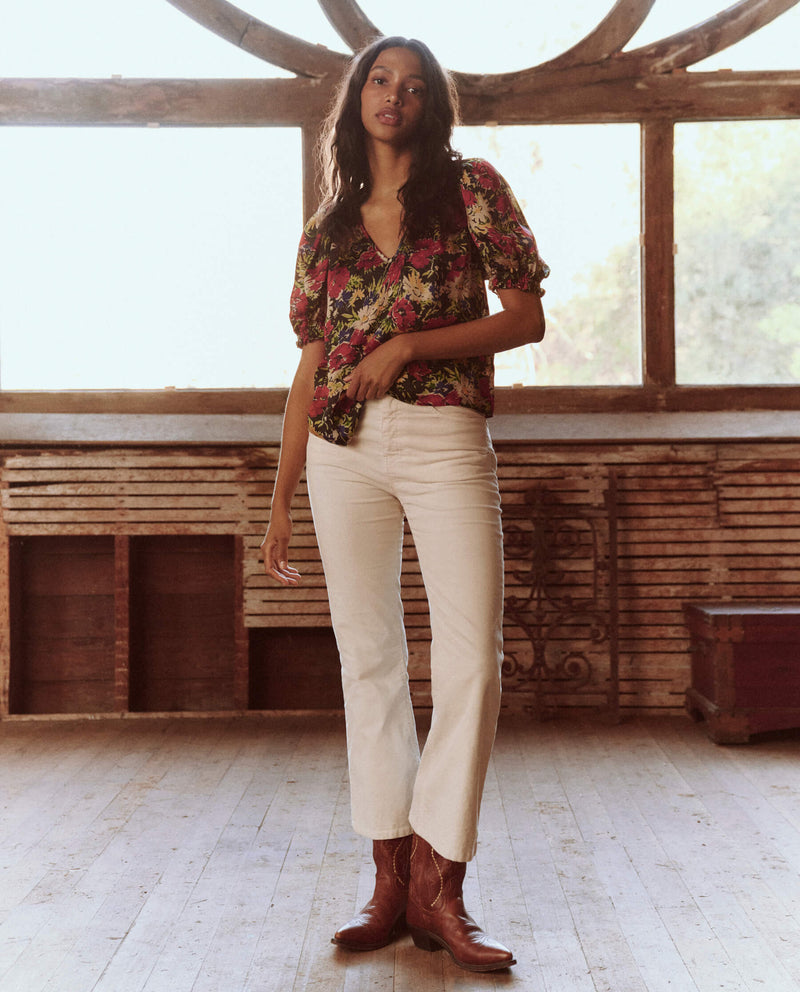 Blouse Ponder Top Hidden-Garden-Floral