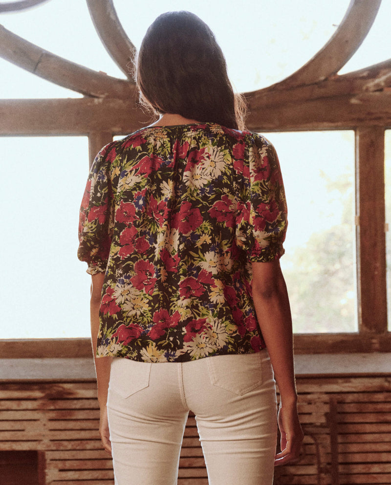 Blouse Ponder Top Hidden-Garden-Floral