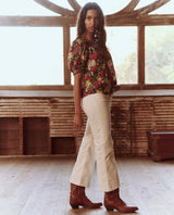 Blouse Ponder Top Hidden-Garden-Floral