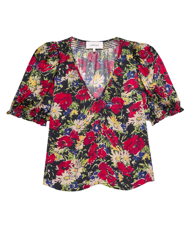 Blouse Ponder Top Hidden-Garden-Floral