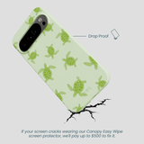 Sage Green Tiny Turtles Google Pixel 10 Pro XL Case