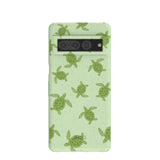 Sage Green Tiny Turtles Google Pixel 7 Pro Case