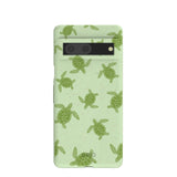 Sage Green Tiny Turtles Google Pixel 7 Case