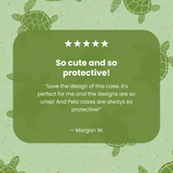 Sage Green Tiny Turtles iPhone 6/6s/7/8/SE Case