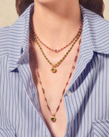 Necklace Prema K Collier Grenat