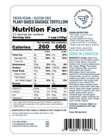 Fresh Vegan + Gluten-Free Plant-Based Sausage Tortelloni (6-Pack)
