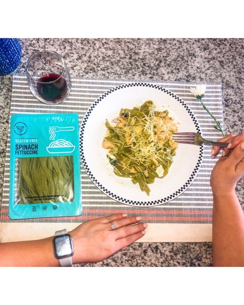 Fresh Gluten-Free Spinach Fettuccine (6-Pack)