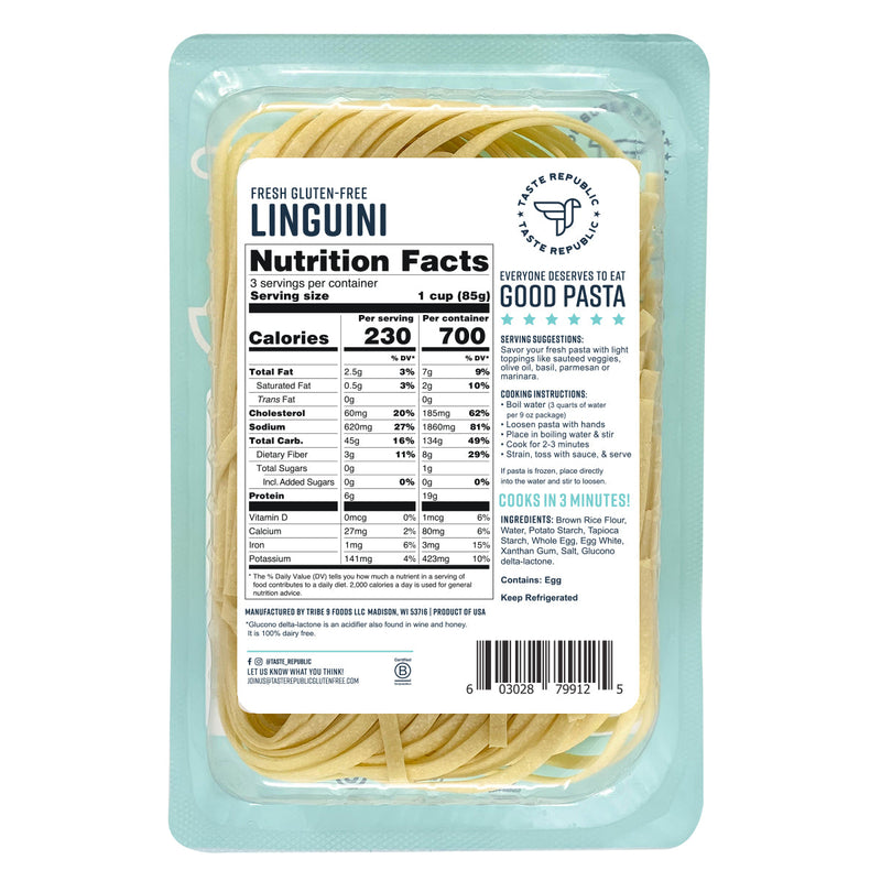 Fresh Gluten-Free Linguini  (6-Pack)