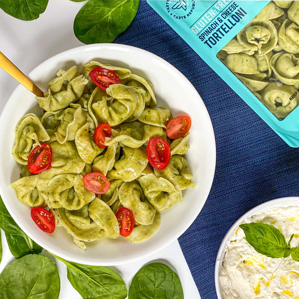 Fresh Gluten-Free Spinach & Cheese Tortelloni (6-Pack)