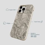 London Fog Trail Lines iPhone 15 Pro Max Case