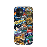 Black Trail Stickers iPhone 12/ iPhone 12 Pro Case