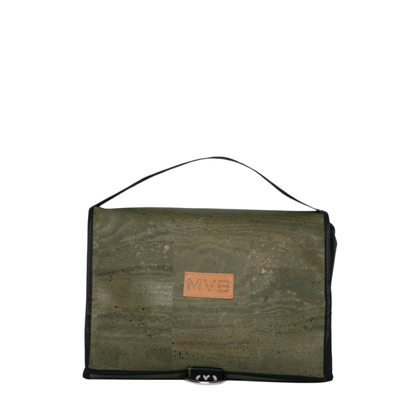 The Vegan Toiletry Bag green