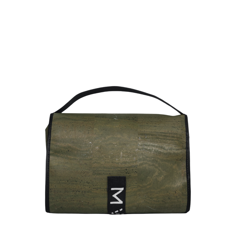 The Vegan Toiletry Bag green