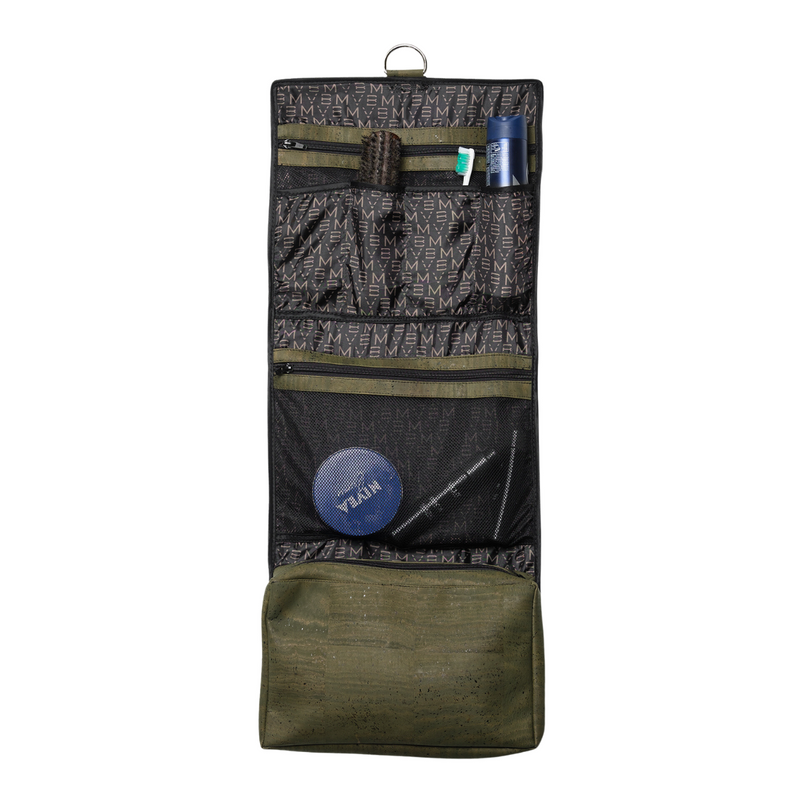 The Vegan Toiletry Bag green