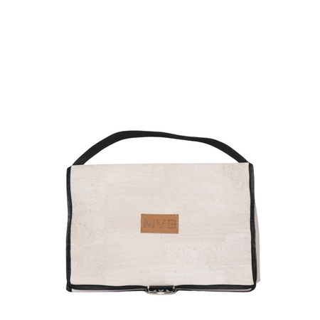 The Vegan Toiletry Bag white