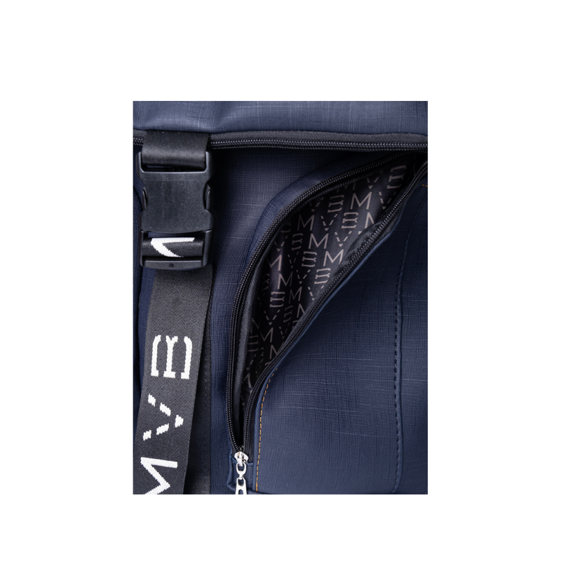 Xclusive Laptop Vegan Backpack blue