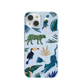 Powder Blue Tropical Rainforest iPhone 14/16e Case