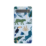 Powder Blue Tropical Rainforest Google Pixel 6a Case