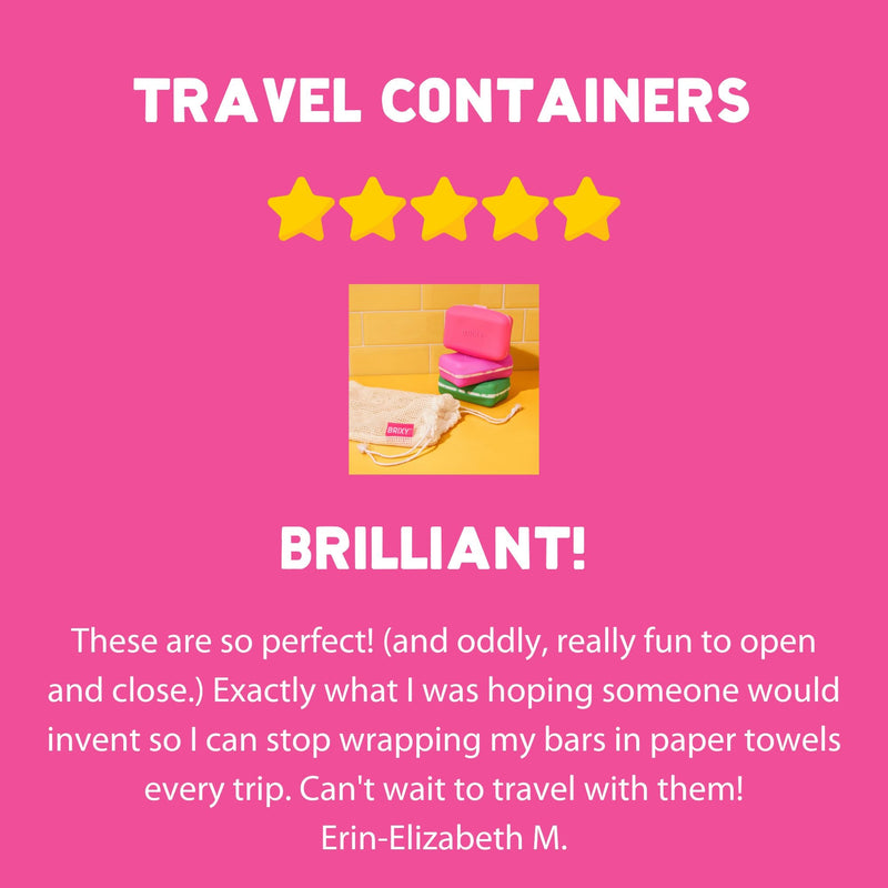 Small Shampoo Bar Travel Case Set (Last Call)