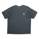 CARHARTT Mens T-Shirt Grey XL