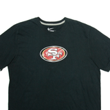 NIKE San Francisco 49ers Mens T-Shirt Black USA XL
