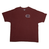 CHAMPION UCSD Mens T-Shirt Maroon 2XL