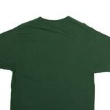 CHAMPION Wayne State Football Mens T-Shirt Green USA L