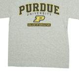 CHAMPION Purdue University Mens T-Shirt Grey USA M