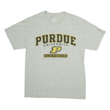 CHAMPION Purdue University Mens T-Shirt Grey USA M