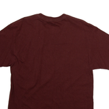 CHAMPION Trinity Texas Mens T-Shirt Maroon USA M