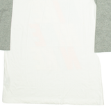 NIKE Womens T-Shirt White L
