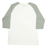 NIKE Womens T-Shirt White L