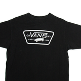 VANS Mens T-Shirt Black M