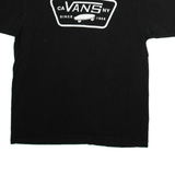 VANS Mens T-Shirt Black M
