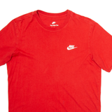 NIKE Mens T-Shirt Red M