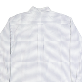 NAUTICA Mens Shirt Cream Check Long Sleeve M